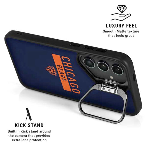 NFL Chicago Bears Blue Performance Series Galaxy S24 Kickstand Case