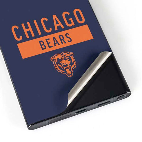 NFL Chicago Bears Blue Performance Series Galaxy S24 Ultra Skin