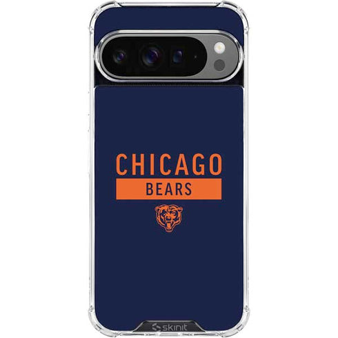 NFL Chicago Bears Blue Performance Series Google Pixel 10 Pro XL Clear Case