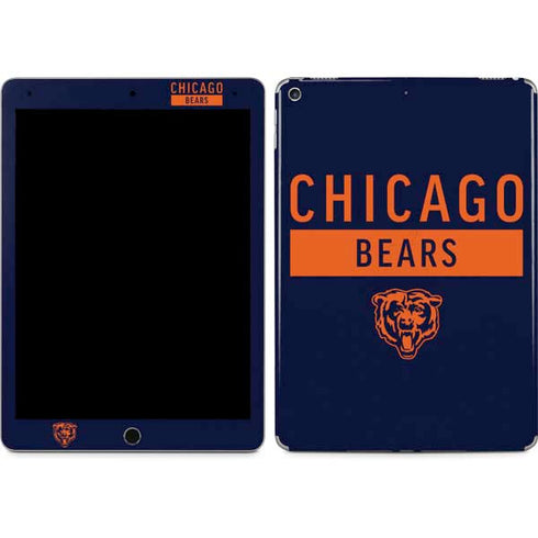 NFL Chicago Bears Blue Performance Series iPad Skins