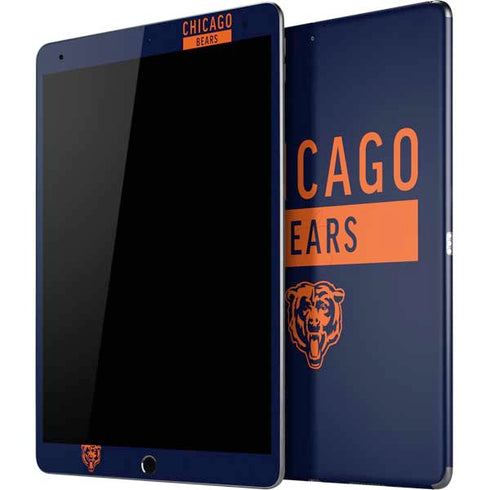 NFL Chicago Bears Blue Performance Series iPad Skins