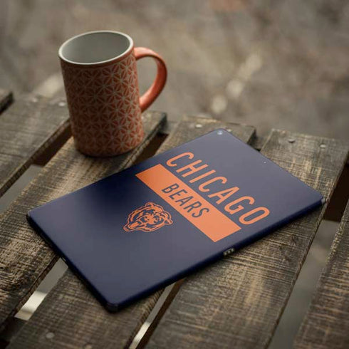 NFL Chicago Bears Blue Performance Series iPad Skins