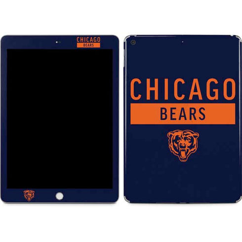 NFL Chicago Bears Blue Performance Series Apple iPad Skin