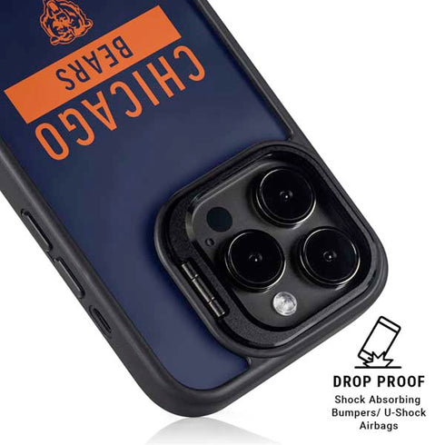 NFL Chicago Bears Blue Performance Series iPhone 13 Pro Kickstand Case