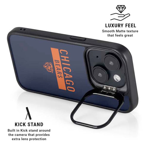 NFL Chicago Bears Blue Performance Series iPhone 14 Kickstand Case