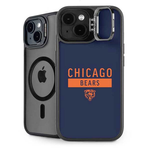 NFL Chicago Bears Blue Performance Series iPhone 15 Plus Kickstand Case