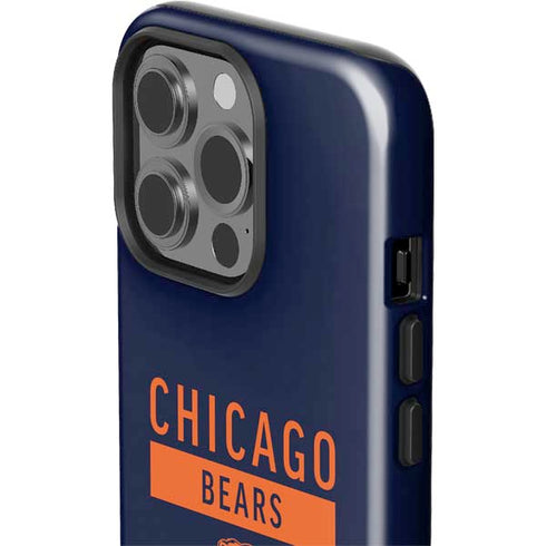 NFL Chicago Bears Blue Performance Series iPhone 15 Pro Impact Case