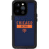 NFL Chicago Bears Blue Performance Series iPhone 15 Pro Waterproof Case