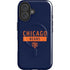 NFL Chicago Bears Blue Performance Series iPhone 16 Magsafe Impact Case