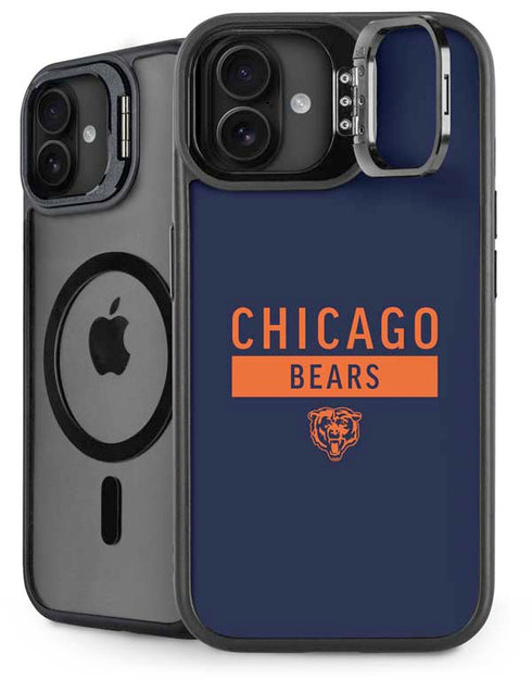 NFL Chicago Bears Blue Performance Series iPhone 16 Plus Kickstand Case