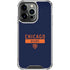 NFL Chicago Bears Blue Performance Series iPhone 16 Pro Clear Case
