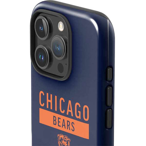 NFL Chicago Bears Blue Performance Series iPhone 16 Pro Max Impact Case