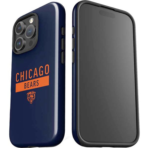 NFL Chicago Bears Blue Performance Series iPhone 16 Pro Max Impact Case
