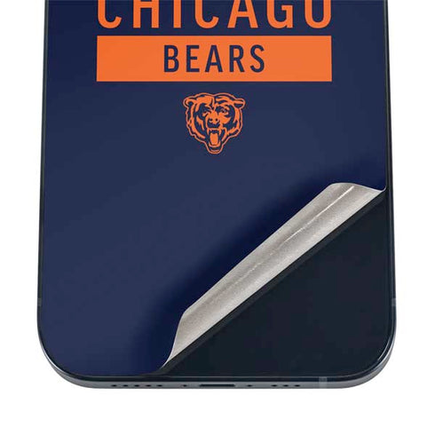 NFL Chicago Bears Blue Performance Series iPhone 16 Skin