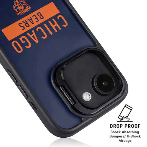 NFL Chicago Bears Blue Performance Series iPhone 16e Kickstand Case