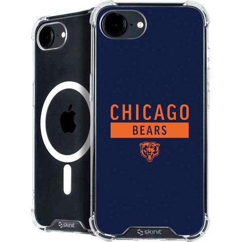 NFL Chicago Bears Blue Performance Series iPhone 16e MagSafe Case