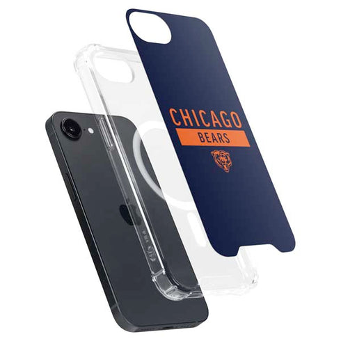 NFL Chicago Bears Blue Performance Series iPhone 16e MagSafe Case