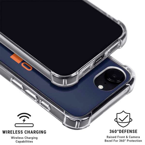 NFL Chicago Bears Blue Performance Series iPhone 16e MagSafe Case