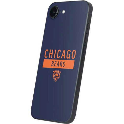 NFL Chicago Bears Blue Performance Series iPhone 16e Skin