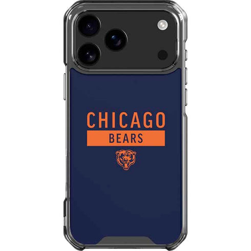 NFL Chicago Bears Blue Performance Series iPhone 18 Pro Max Clear Case