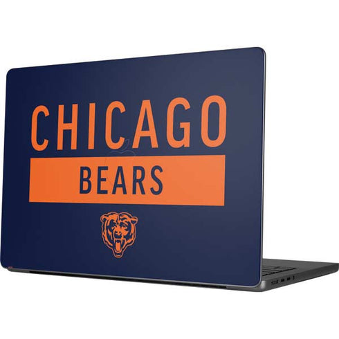 NFL Chicago Bears Blue Performance Series Apple MacBook Pro 14-inch Skin