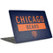 NFL Chicago Bears Blue Performance Series MacBook Skins