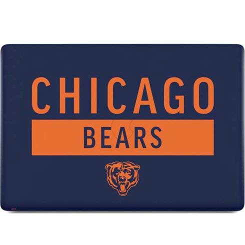 NFL Chicago Bears Blue Performance Series MacBook Skins