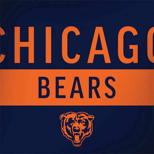 NFL Chicago Bears Blue Performance Series MacBook Skins