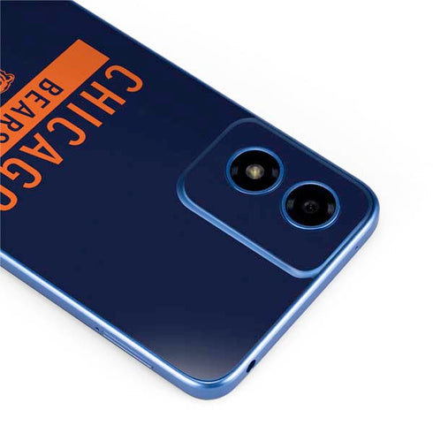 NFL Chicago Bears Blue Performance Series Moto G Play 4G (2024) Skin