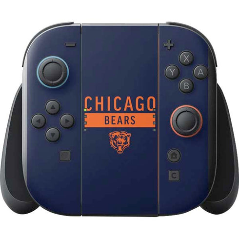 NFL Chicago Bears Blue Performance Series Nintendo Switch 2 (2025) with Joy-Con Skin
