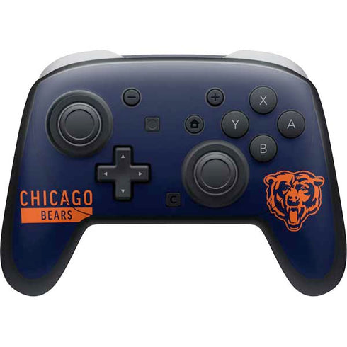 NFL Chicago Bears Blue Performance Series Nintendo Switch 2 (2025) Pro Controller Skin