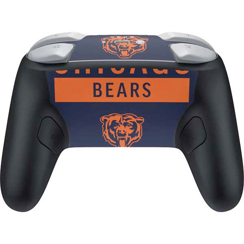 NFL Chicago Bears Blue Performance Series Nintendo Switch 2 (2025) Pro Controller Skin