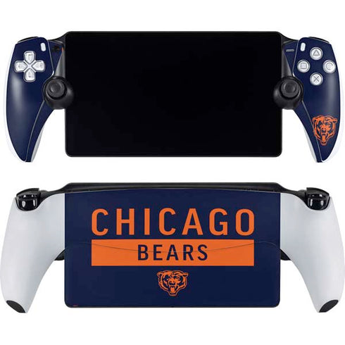 NFL Chicago Bears Blue Performance Series PlayStation Portal Remote Player Skin