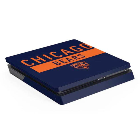 NFL Chicago Bears Blue Performance Series PlayStation PS4 Skins