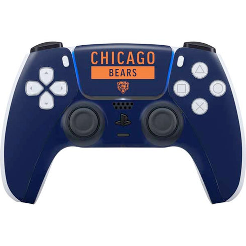 NFL Chicago Bears Blue Performance Series PlayStation PS5 Skins