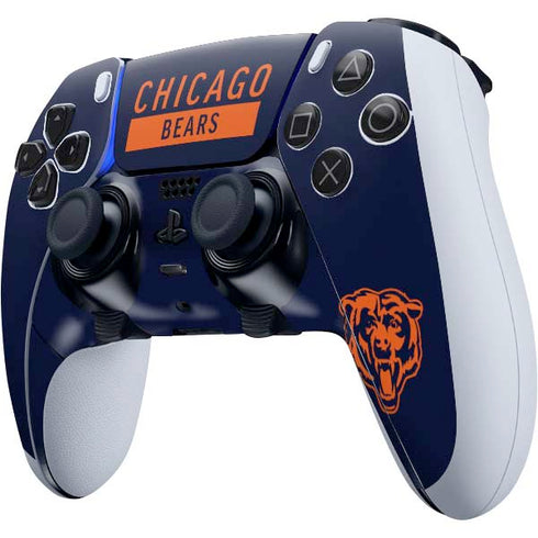 NFL Chicago Bears Blue Performance Series PS5 DualSense Edge Pro Controller Skin