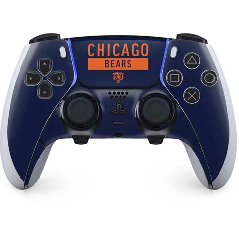 NFL Chicago Bears Blue Performance Series PlayStation PS5 Skins