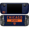 NFL Chicago Bears Blue Performance Series Steam Deck Handheld Gaming Computer OLED Skin