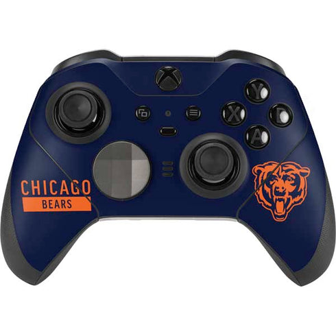 NFL Chicago Bears Blue Performance Series Xbox Elite Wireless Controller Series 2 Skin