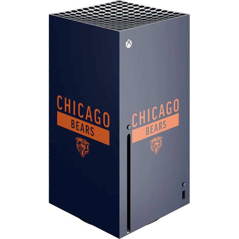 NFL Chicago Bears Blue Performance Series Xbox Series X Skins