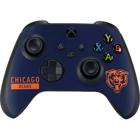 NFL Chicago Bears Blue Performance Series Xbox Series X Skins
