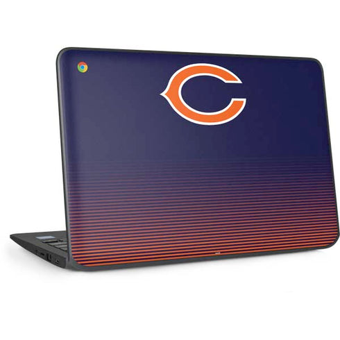 NFL Chicago Bears Breakaway HP Chromebook Skin
