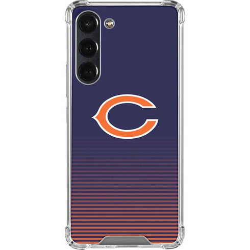 NFL Chicago Bears Breakaway Galaxy S24 FE Clear Case
