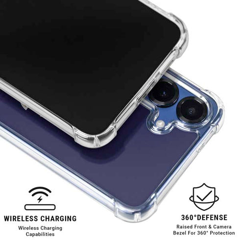 NFL Chicago Bears Breakaway Galaxy S25 Plus Clear Case