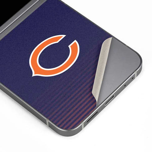 NFL Chicago Bears Breakaway Galaxy Z Flip6 Skin