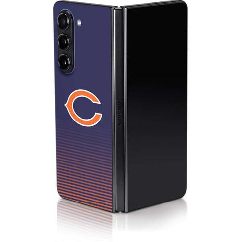NFL Chicago Bears Breakaway Galaxy Z Fold5 5G Skin