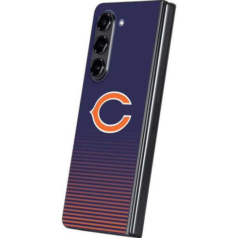 NFL Chicago Bears Breakaway Galaxy Z Fold5 5G Skin