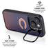 NFL Chicago Bears Breakaway iPhone 14 Kickstand Case