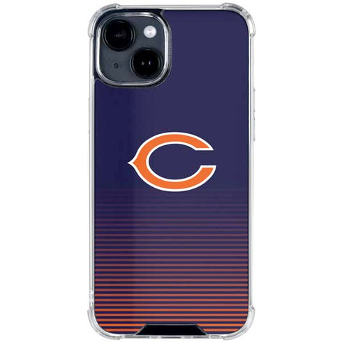 NFL Chicago Bears Breakaway iPhone 15 Clear Case