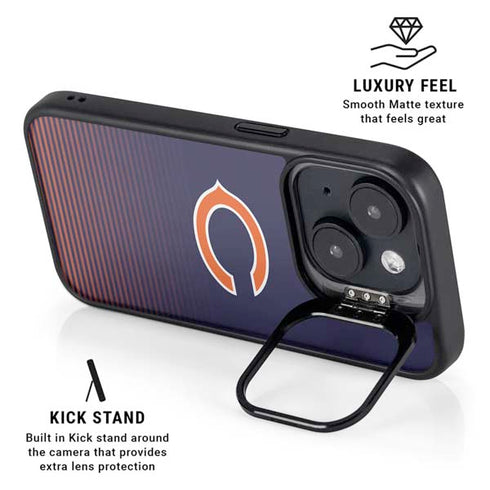 NFL Chicago Bears Breakaway iPhone 15 Kickstand Case